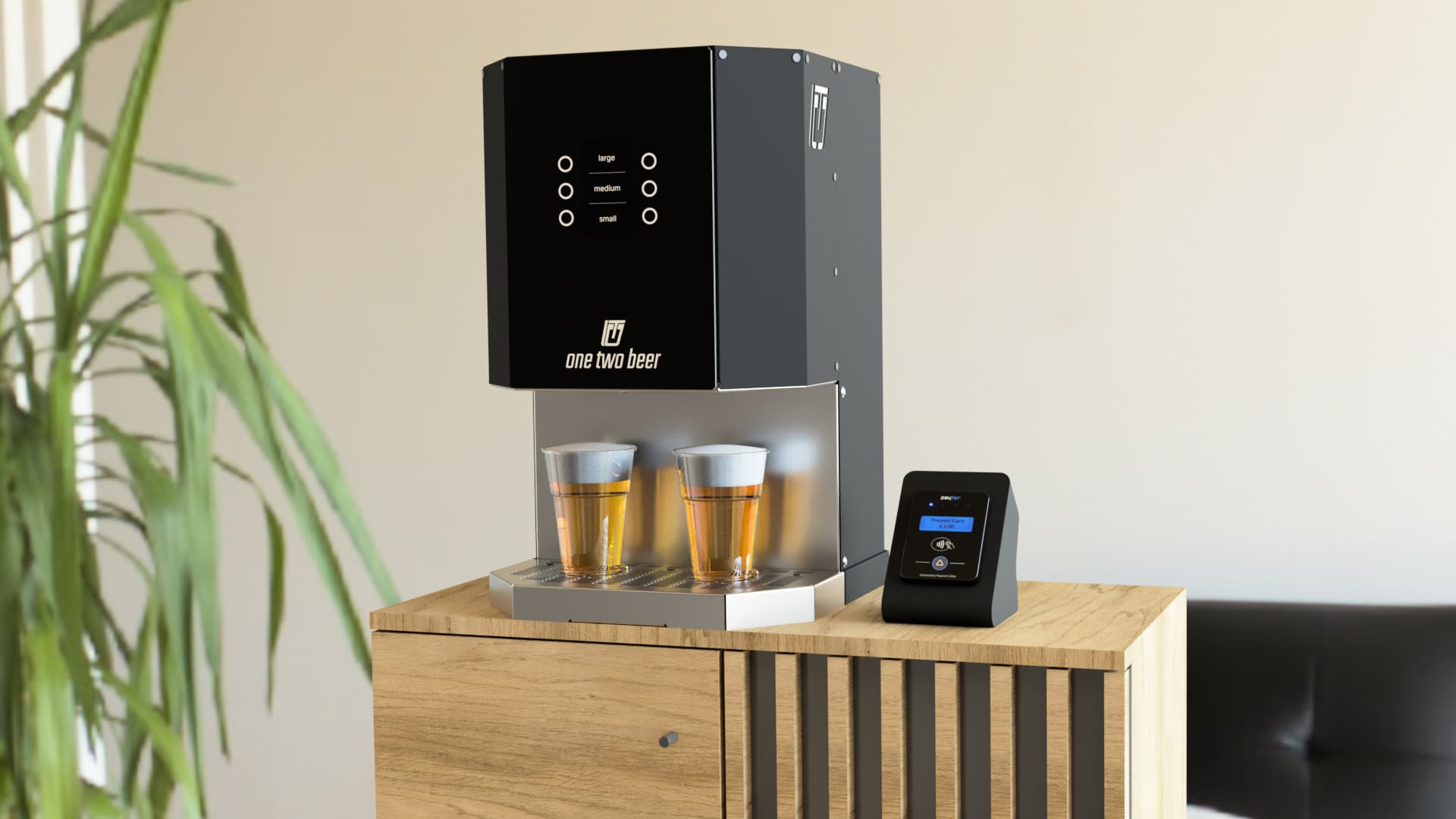 Automatische One Two Beer Zapfanlage