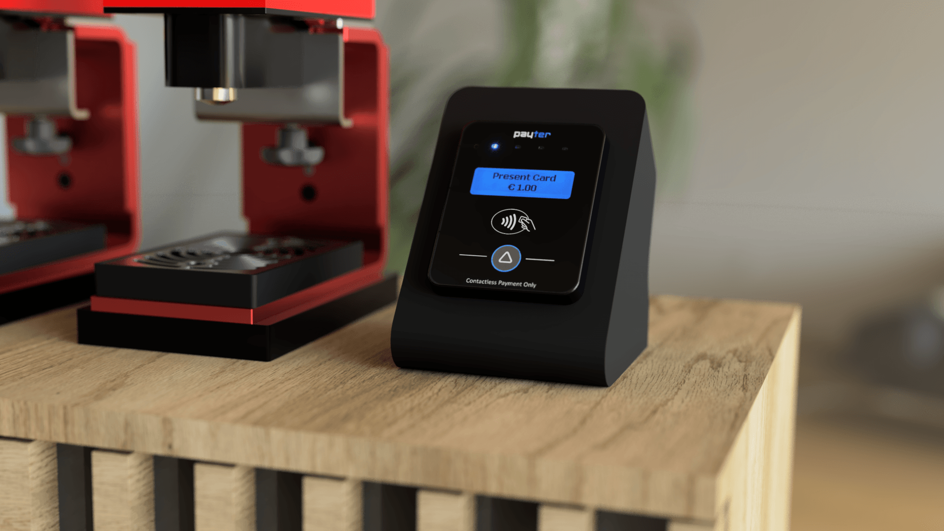 Selfcup Heißgetränkeautomat mit Bezahlsystem