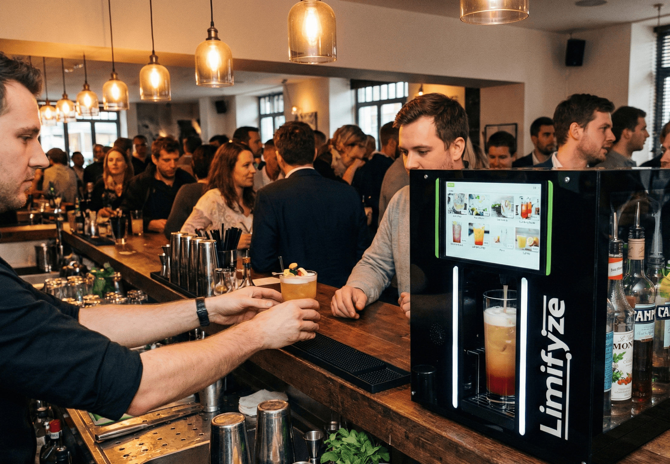 Perfekter Bar-Support ganz ohne Einschulung