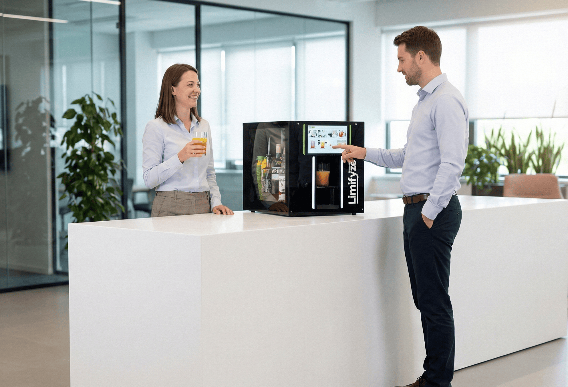 Frische Getränke für Ihr Team, ganz ohne Plastikflaschen